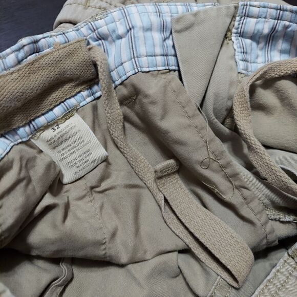 Faded Glory drawstring cargo shorts with 8 pockets size 32 - Picture 6 of 6